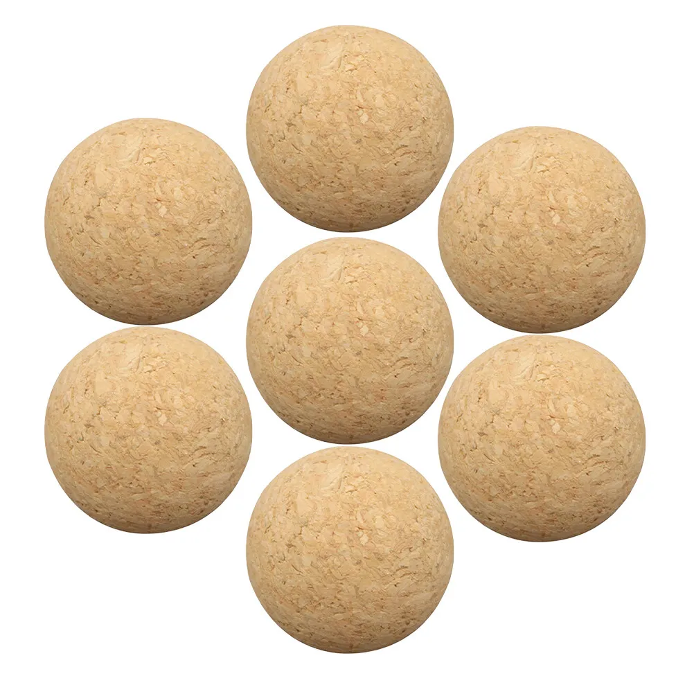

7Pcs Soft Cork Foosball Balls Table Soccer Game Balls Replacement Set for Enhanced Ball Handling Quiet Play Versatile Use in