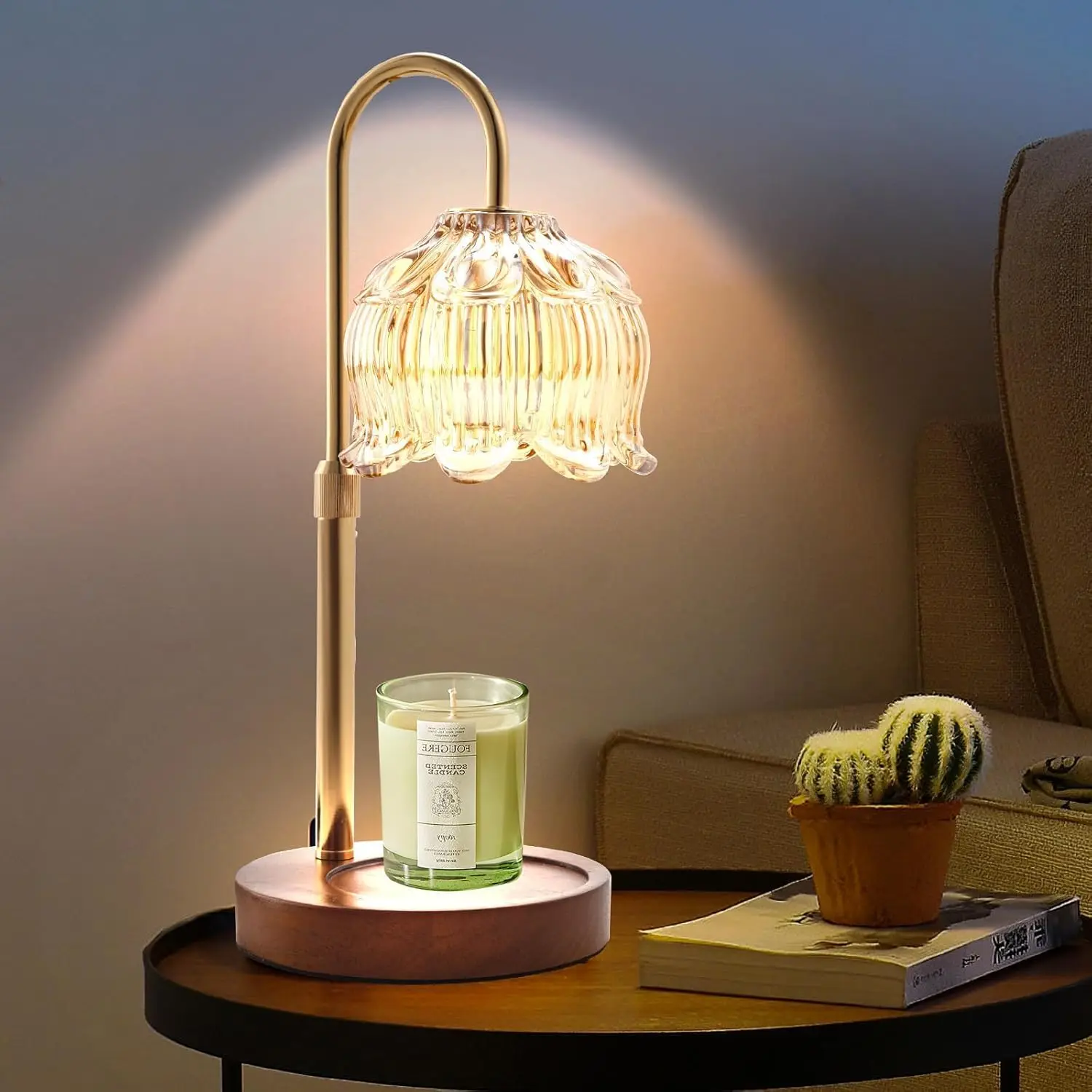 

Electric Candle Warmer Lamp with Timer & Dimmer, Home Decor Gifts for Women