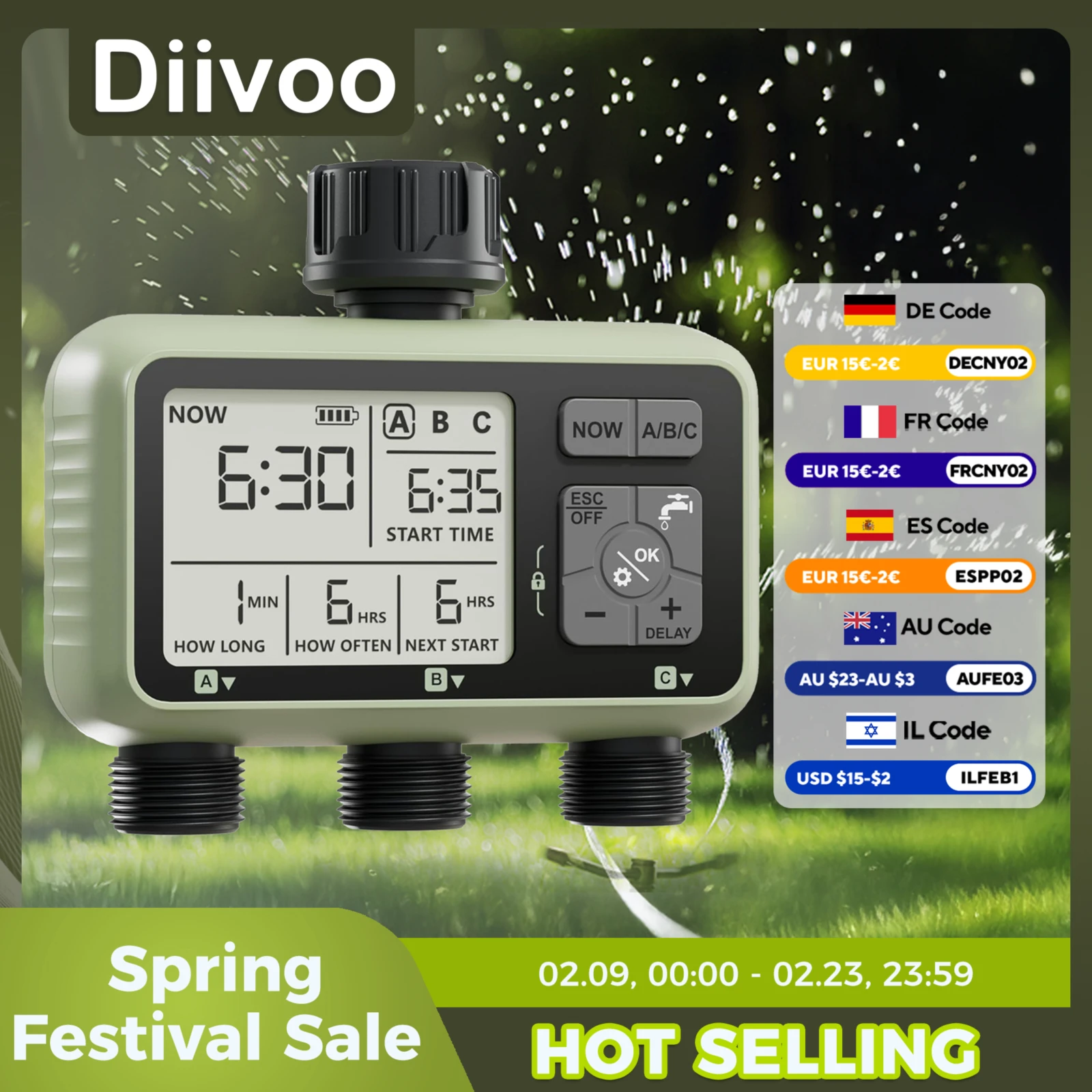 #76 Water Timers Price Drop Alerts