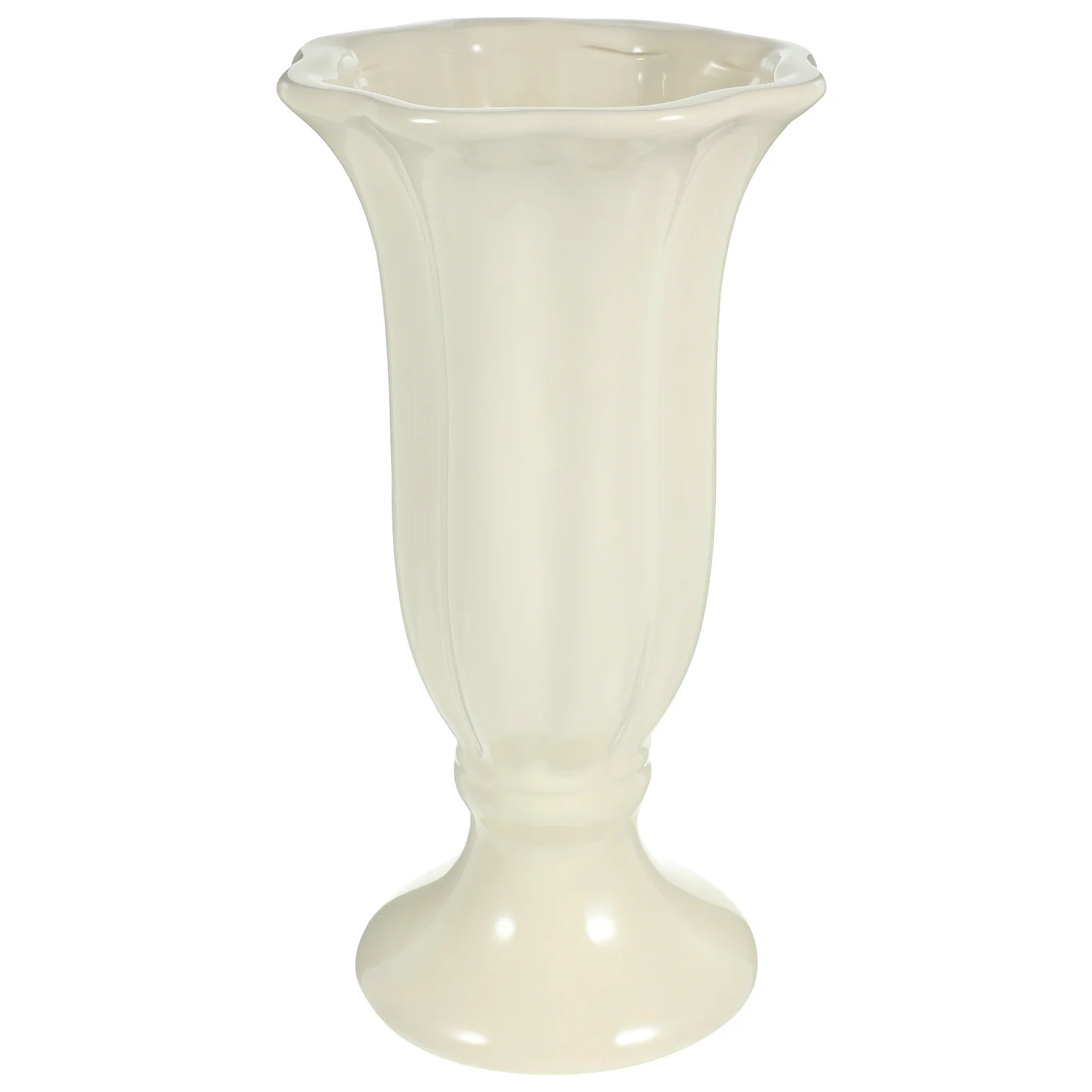 

Vintage Ceramic Vase Decorative Roman Style Flower Bottle for Desktop Dried Flower Arrangement Dining Table Centerpiece