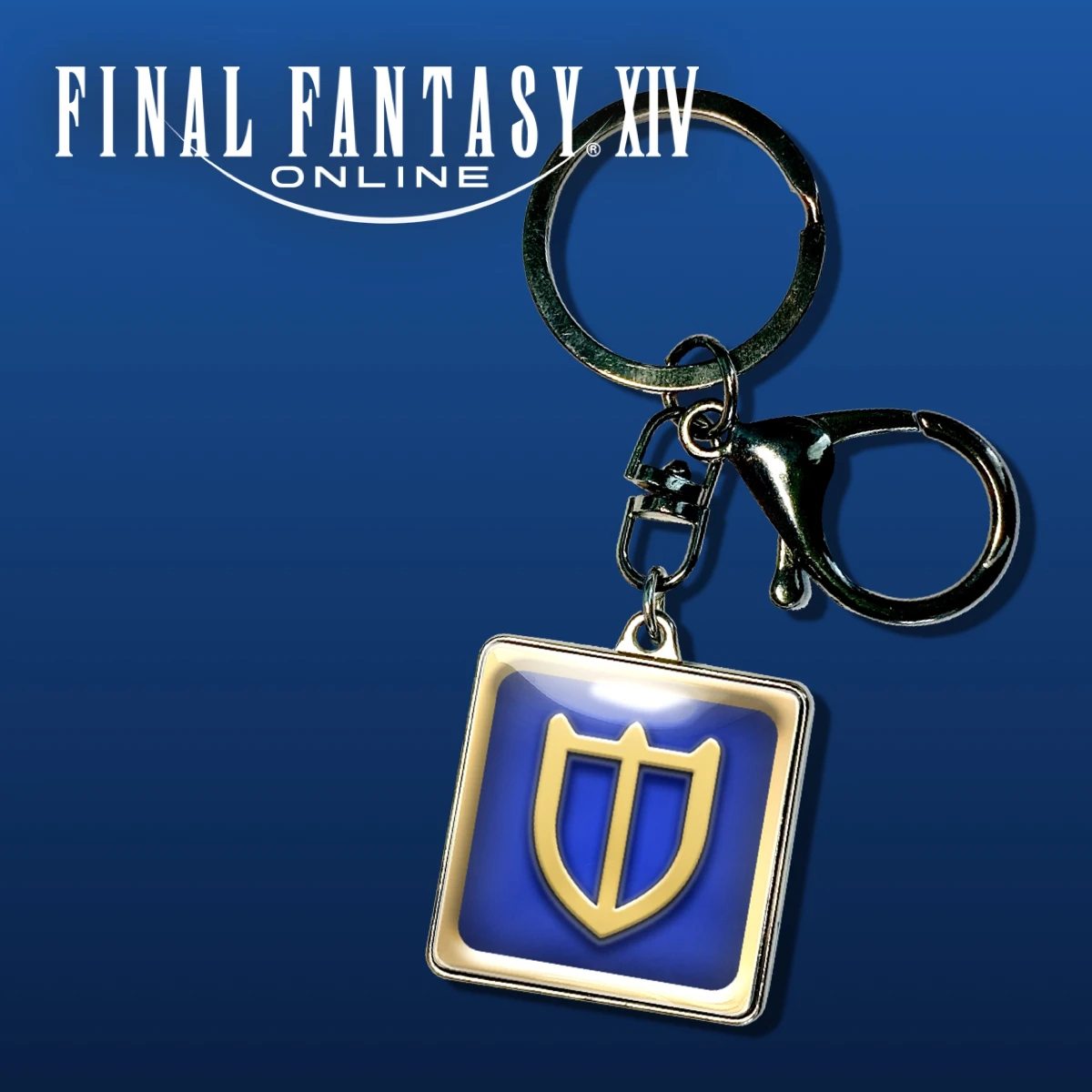 

Game Final Fantasy XIV Career Keychain FF14 Double-Sided Dark Knight Dragoon Red mage Pendant Keyring Cosplay Props Fans Gifts