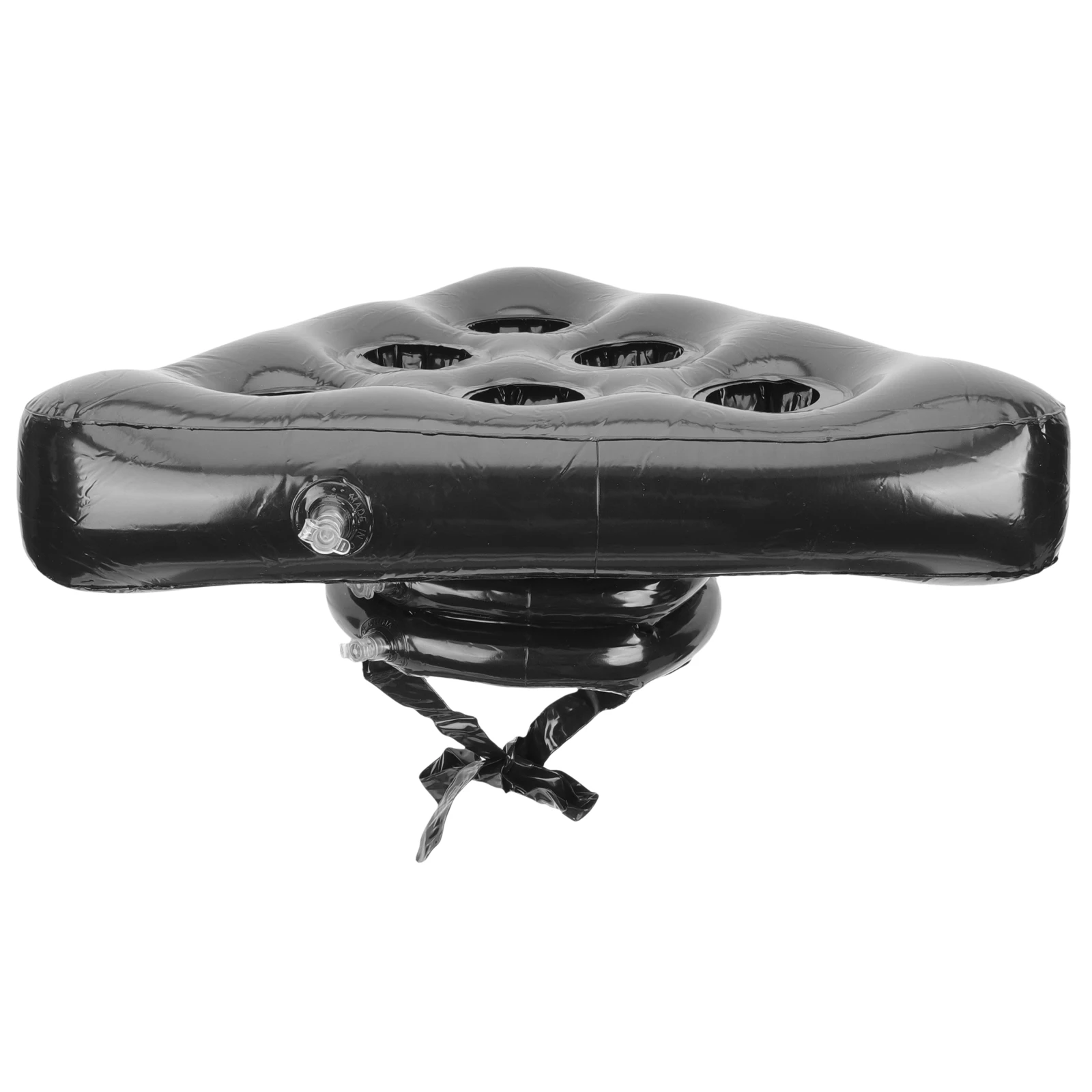Suporte inflável para bebidas, copo triangular, piscina, pong, suporte para cerveja, suprimentos para festa, material de pvc, armazenamento leve de cerveja