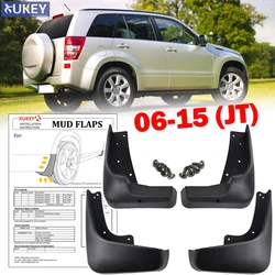 4x Mud Flaps For Suzuki Grand Vitara Nomade Escudo SZ 2006 - 2015 Splash Guards Mudguard 2007 2008 2009 2010 2011 2012 2013 2014