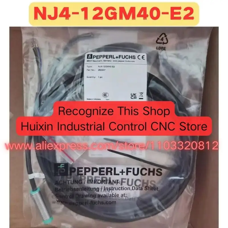 

Совершенно новый оригинальный датчик приближения NJ4-12GM40-E2 NJ4 12GM40 E2, быстрая доставка