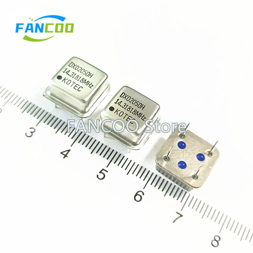 5PCS 14.318M 14.318MHZ Half Size 3.3v 5v CRYSTAL CLOCK OSCILLATOR OSC DIP-4 14.318