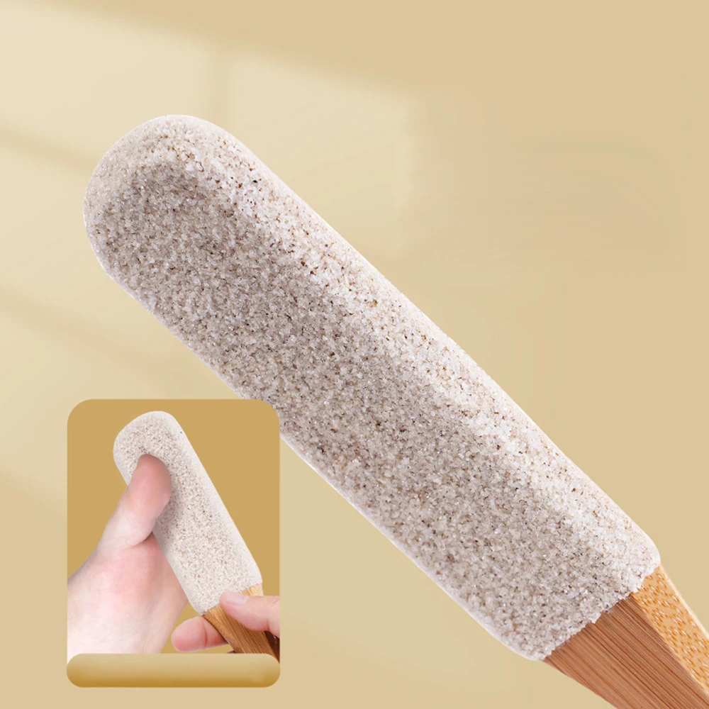 مزيل الكالس لملف القدم بمقبض خشبي ، جهاز تنظيف القدمين ، إزالة الجلد الميت ، الذرة الخشنة الجافة ، الكاشطة ، القدمين ، 1 ify #3