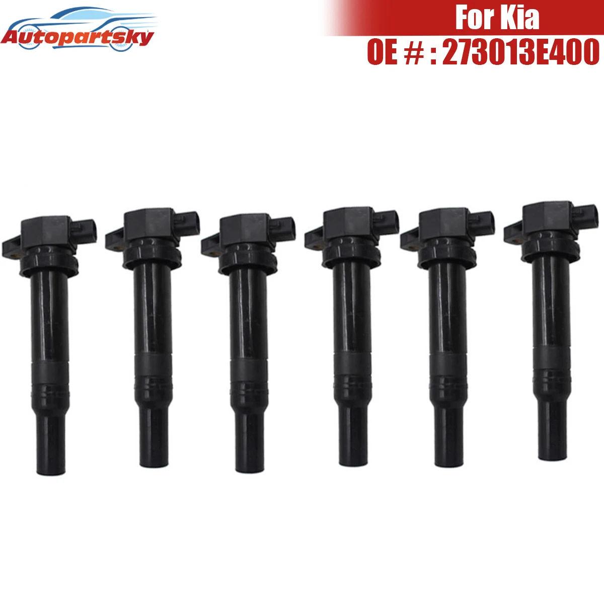 

Automotive Parts Ignition Coil 273013E400 For Hyundai Santa Fe 2.7L V6 Kia Magnetis Optima Rondo 2007-2010 New
