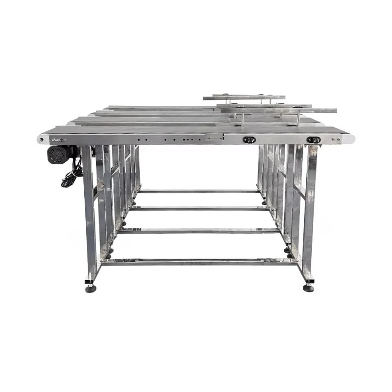 Batch Coding Inkjet Printer Bottle Coding Machine Conveyor Side Transfer Mini Conveyor Belt