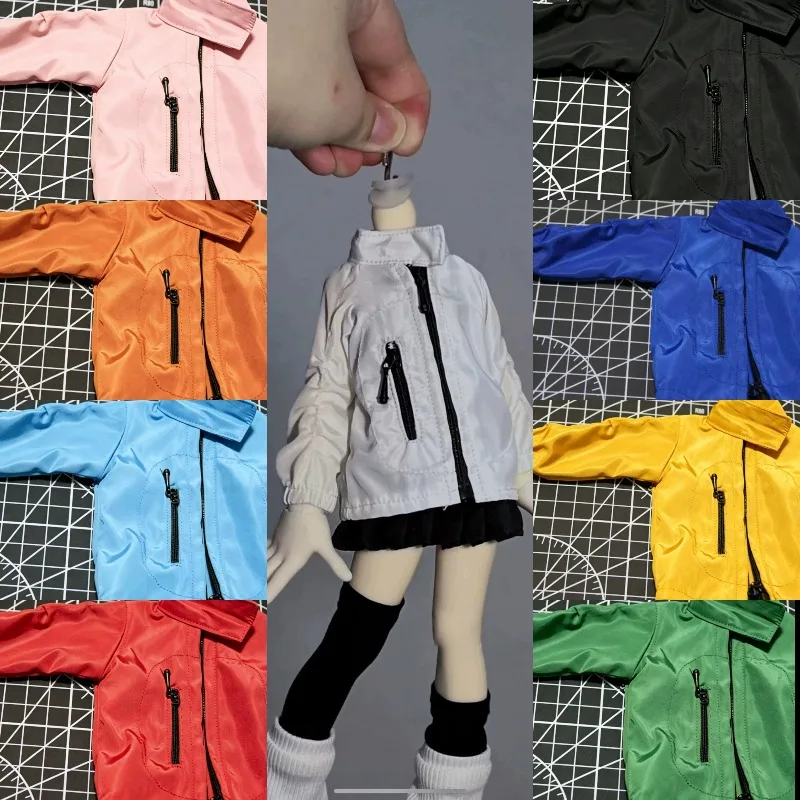 1/6 Scale Soldier Accessory Various Colors Trench Fashion Coat Clothes Model for 12'' Ob22 Blythe/ob24 Action Figures Body