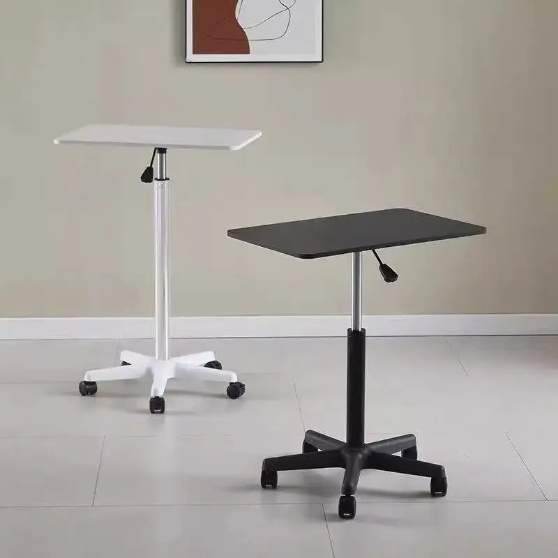 

Mobile Small Table Stand Up Workbench Lift Small Bedside Table Laptop