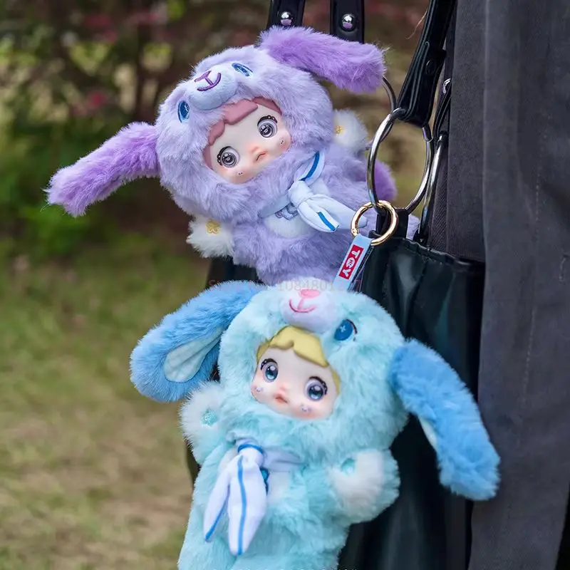 Original Nommi V5 cachorro diario vinilo caja ciega Kawaii muñeca de moda juguete niña mochila colgante decorativo muñeca niña regalo de cumpleaños