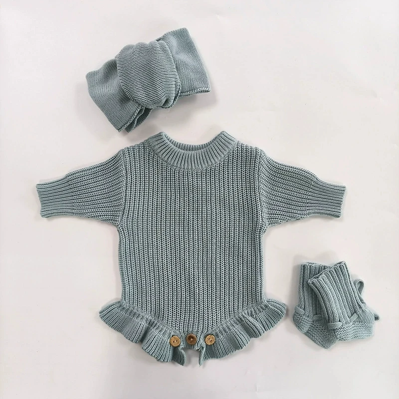Immagine 4: Set personalizzato per neonati, tuta ricamata, felpa personalizzata, 3 pezzi, abbigliamento alla moda per neonati, maschietti e femminucce, tutine, calzini colorati con fiocchi