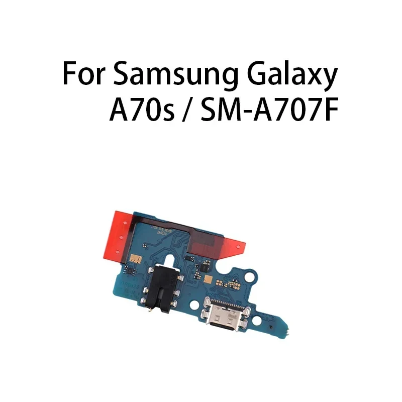 For Galaxy A70s SM-A707F USB Charge Port Jack Dock Connector Charging Board Flex Cable