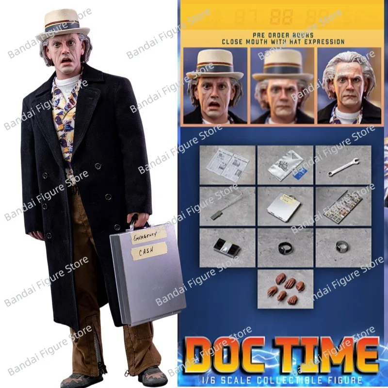 

Марс Игрушки MAT021 1/6 Назад в будущее Док. Фигурка Человека времени 12-дюймовая подвижная коллекционная фигурка для любителей кино