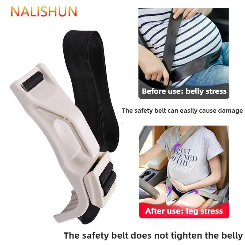 Pregnant Women's Seat Belt, Car Special Anti-belly Car Late Pregnancy Driving Artifact Support Supplies, ABS Non-toxic Odorless