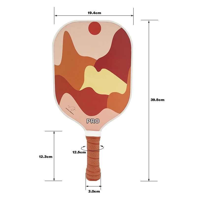 

Wooden Pickleball Racket Beach Pickleball Racket for Children Beginner Training