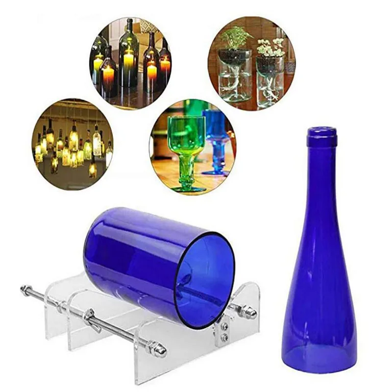 Square And Round Wine Beer Glass Sculptures Cutter For DIY Glass Cutting Machine Glass Cutter Glass Bottle Cutter Cutting Tool