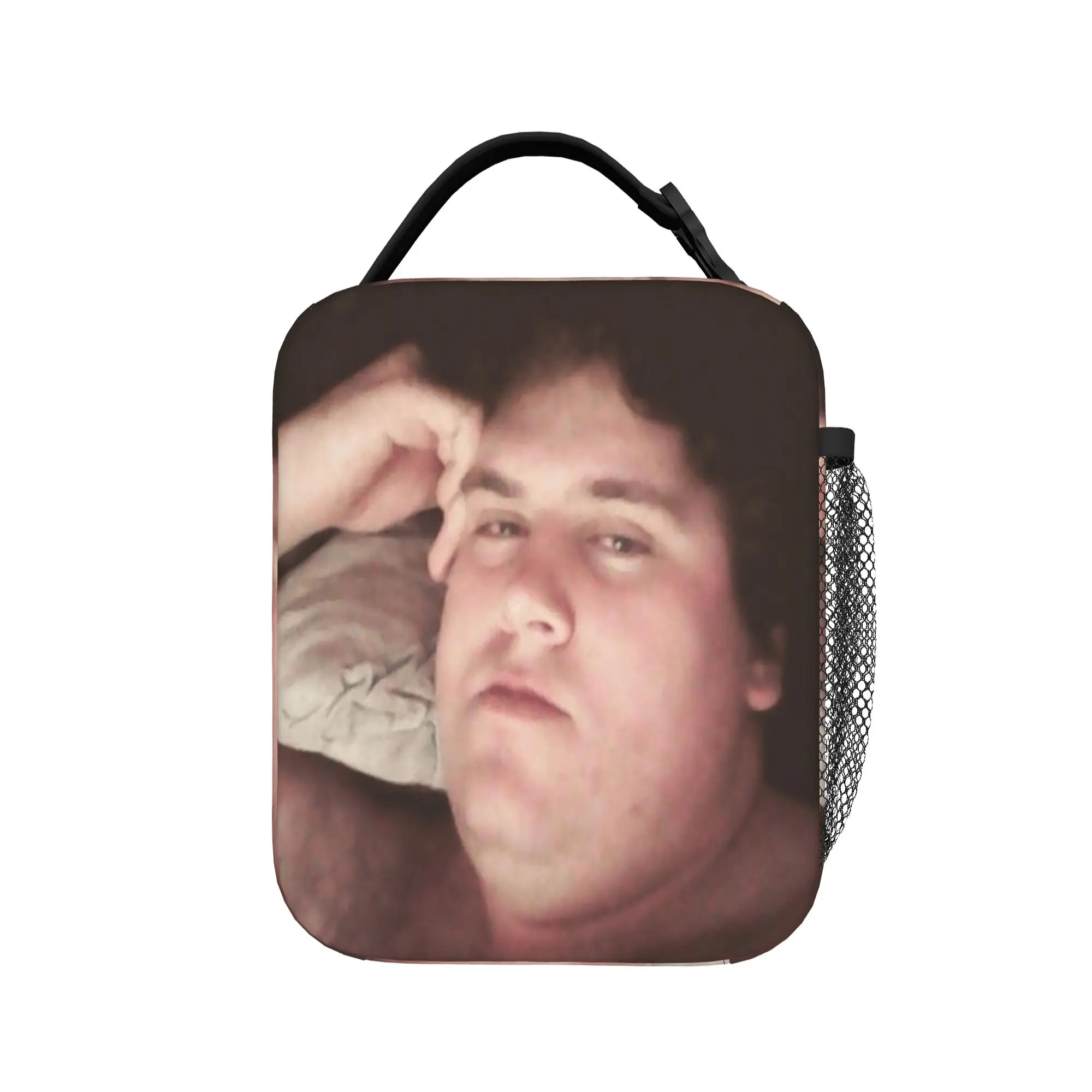 Drachenlord Meme Poster Rainer Winkler Lunch Bag For Child  Print Lunch Box Casual Picnic Cooler Bag Convenient Tote Food Bags