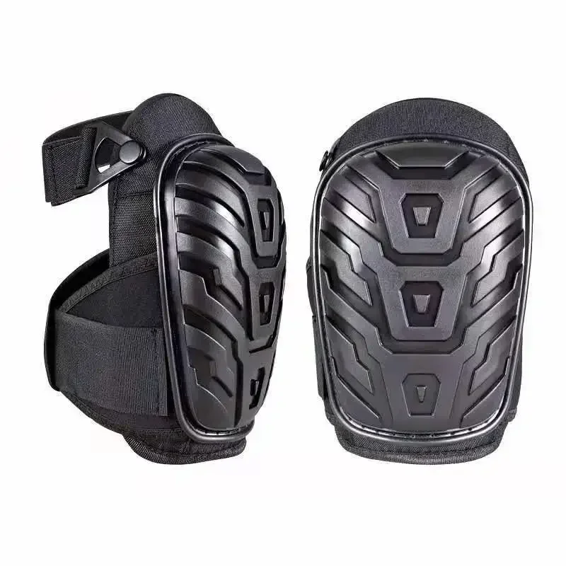 Professional Knee Pads for Work; Gardening & Construction Double Straps and Adjustable Clips;Industrial Heavy Duty Tactical