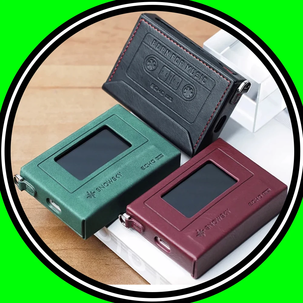 

Fiio Echo Mini Music Payer Защитный чехол SnowSky Echo Мини Портативный MP3-плеер Пользовательский портативный чехол из искусственной кожи