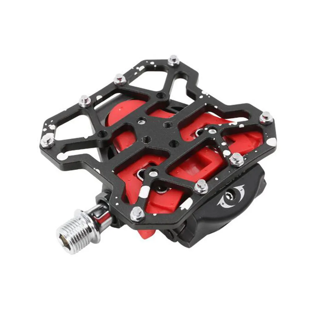 

2 шт. Адаптеры-фиксаторы из алюминиевого сплава для быстросъемных педалей велосипедов (шоссейных и горных)