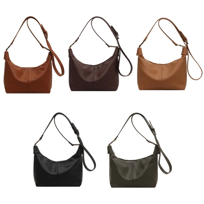 

2023 Crossbody Bag Solid Color Leisure Bags for Girl Women Versatile Trendy Bag Shoulder Bag Large Capacity PU Bags