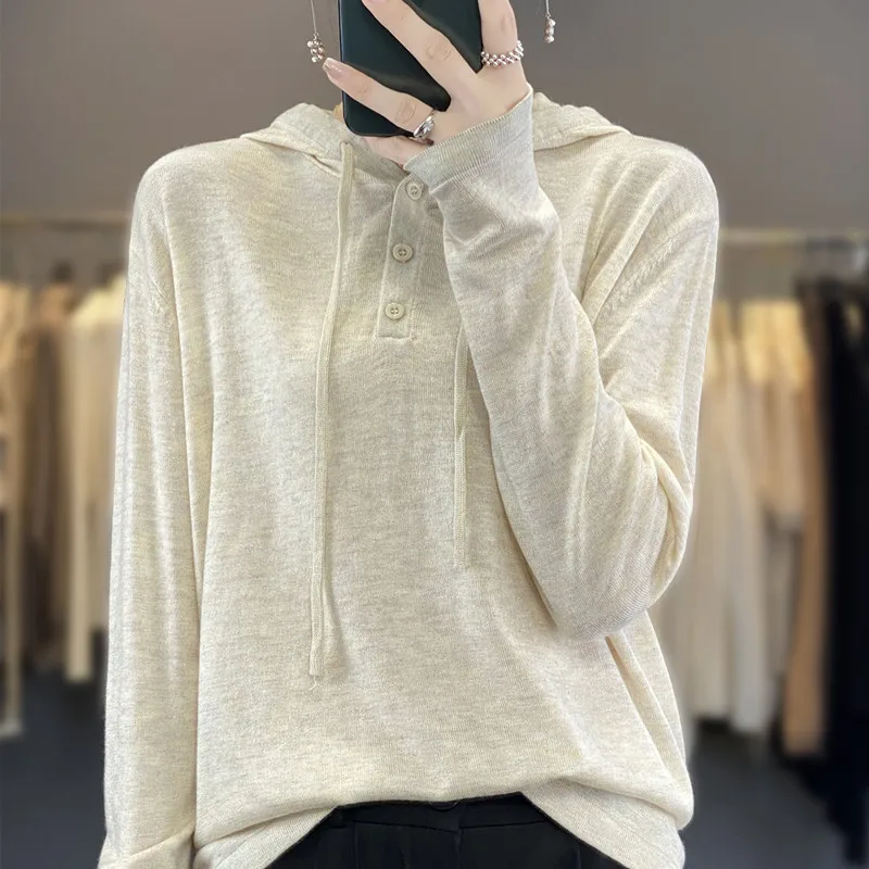 2023 New  Autumn Winter Cashmere Hoodies Women Cashmere Casual Pullover Sweatshirt Cashmere Hoodie