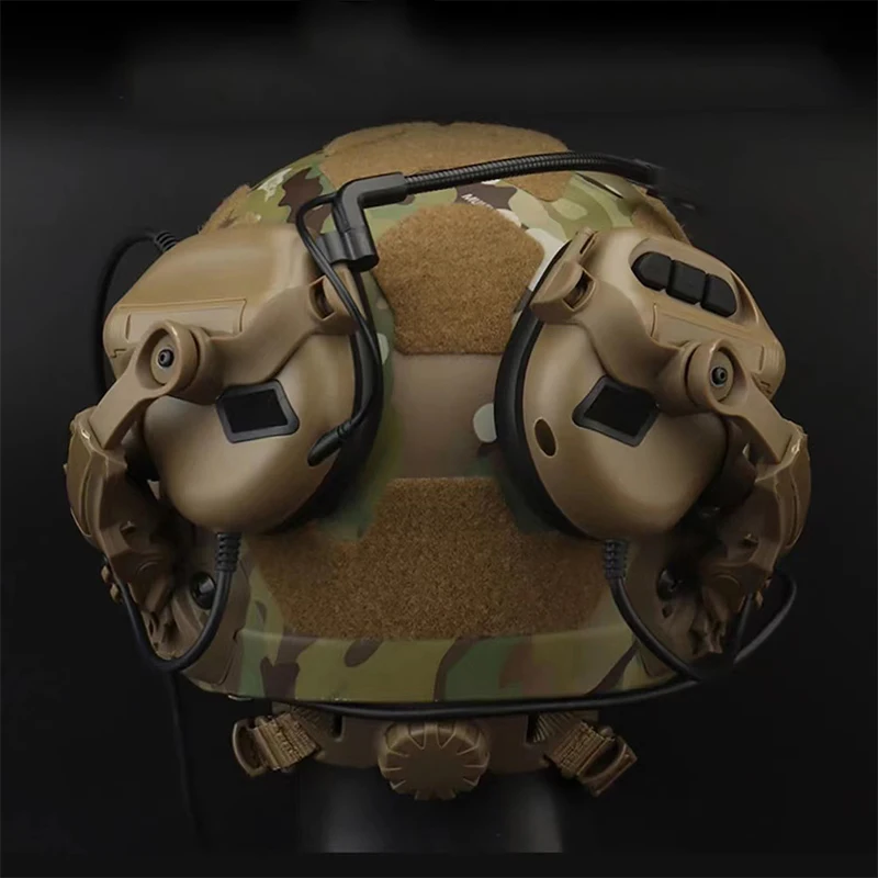 Helmet headphone holder Headphone rail mounting Helmet adapter Headphone accessories compatible with EARMOR tactical headsets