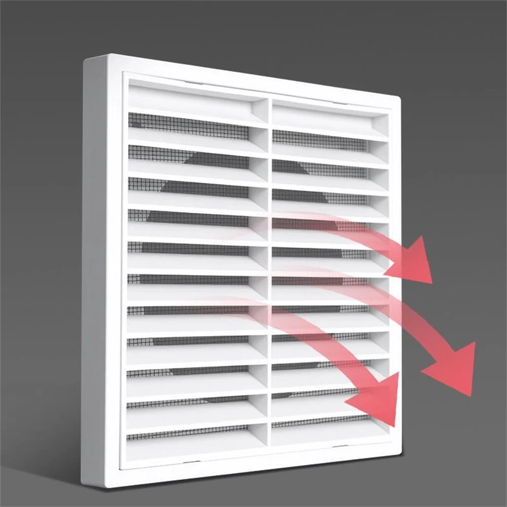 Efficient Ventilation Grille ABS Air Exhaust Outlet Fresh For Wall Ceiling Openings Vermin Grilles Duct Heating Vents