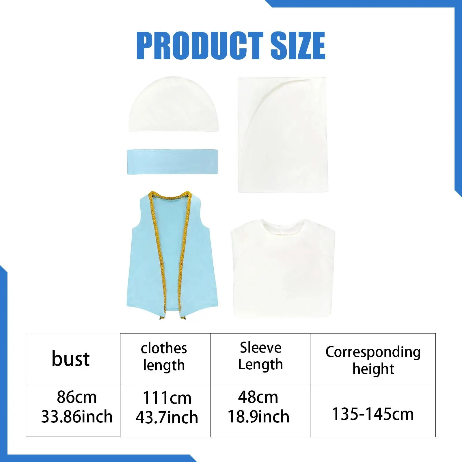 أزياء مريم العذراء للأطفال مجموعة أزياء الكتاب المقدس الدعائم زي المهد للأداء