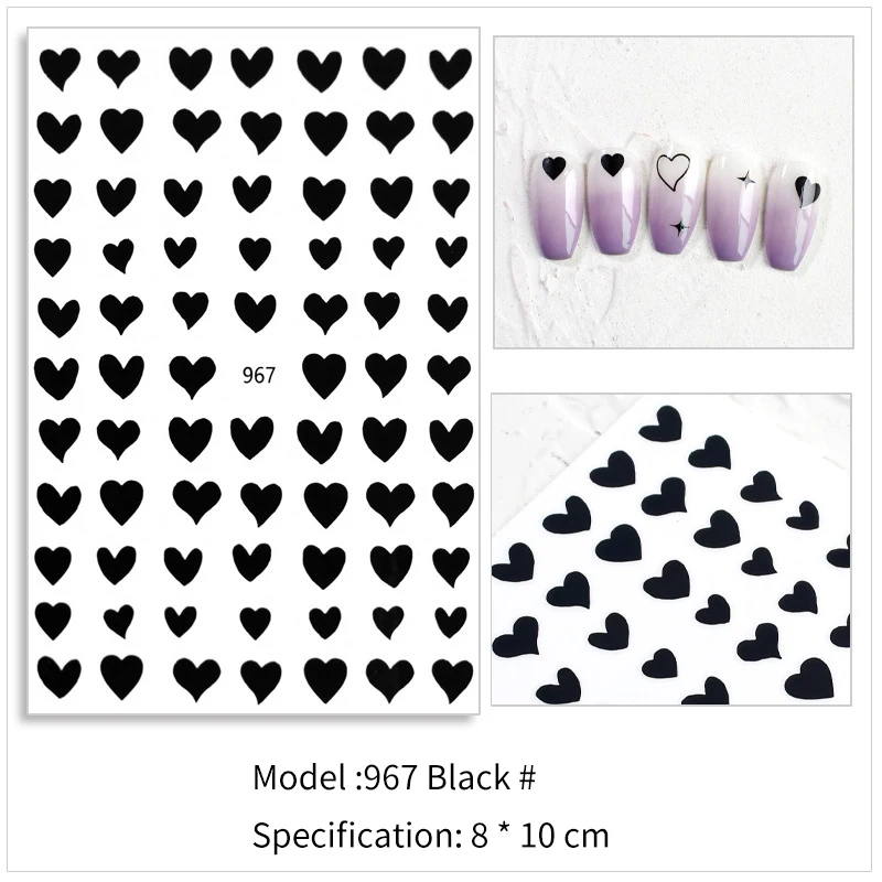 Cartoon Animal Vibrant Unique Versatile Popular Creative On-trend Cartoon Animal Nail Stickers Fashion Accessories 3d Stickers