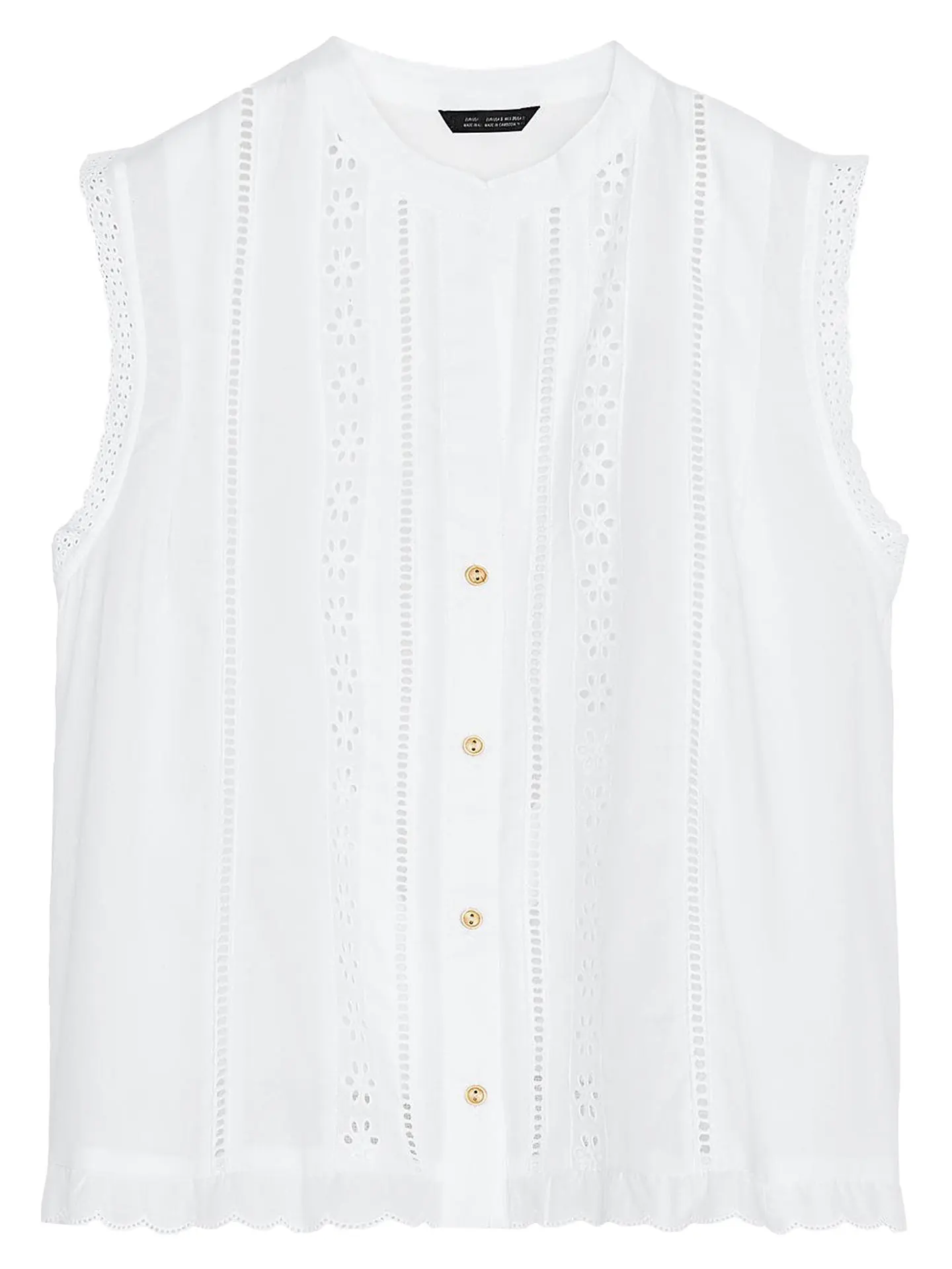 ZAPRHA romantique Sle Vertical à volants haut décontracté femmes irt 2025 nouveau Faion Ele été Svel rond Ne