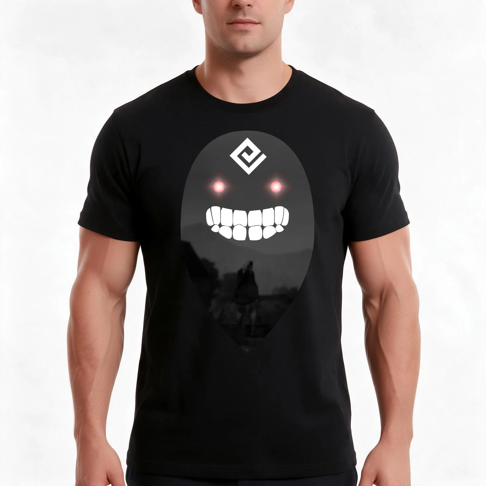 Black Spirit Screenshot (Black Desert Online) T-Shirt, Summer Casual Cotton Tee, Oversized Streetwear Tops, Unisex Men Women