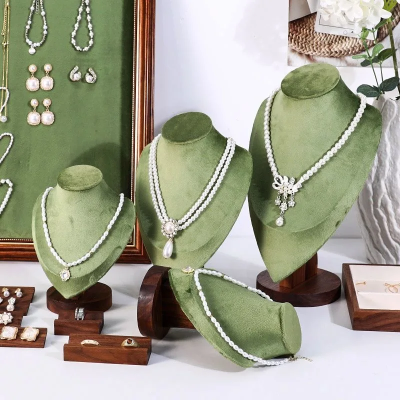 

Vintage Wall-Mounted Photo Frame Jewelry Display, Multi-functional Earring Necklace Holder for Store & Market Stall