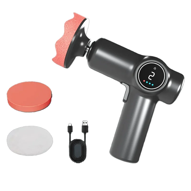 

B90B-Electric Car Detailing Polishing Machine With LCD Screen Car Buffer Polisher Kit Machine Multifunctional Metal Waxing