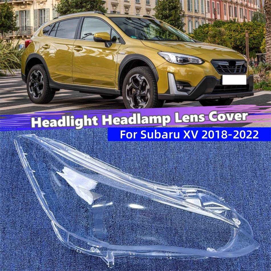 

Для Subaru XV 2018 2019 2020 2021 2022 автомобильные аксессуары, крышка фары, линза для передней фары автомобиля, крышка объектива, корпус фары