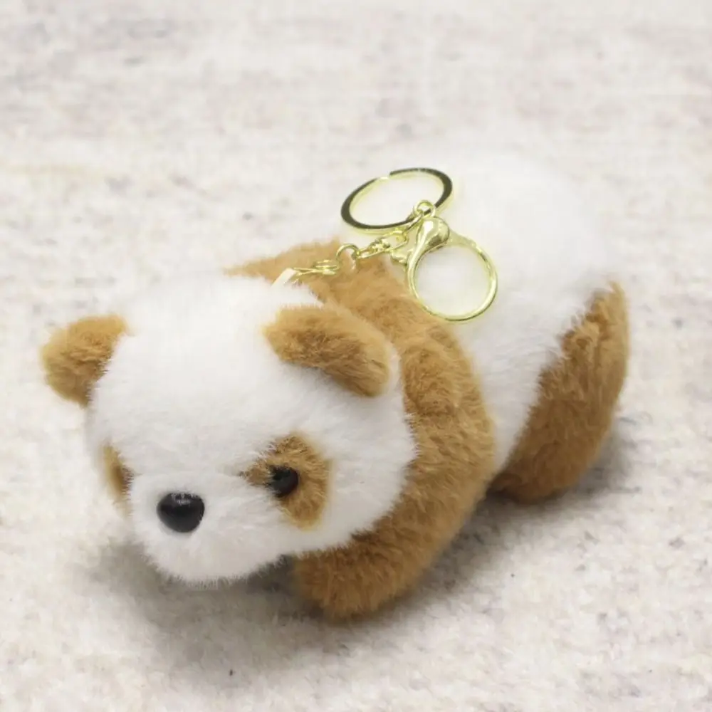 Stuffed Animals Panda Plush Toy Bag Pendant Home Decor Stuffed Panda Soft Pillow Cartoon Brown Panda Doll For Children