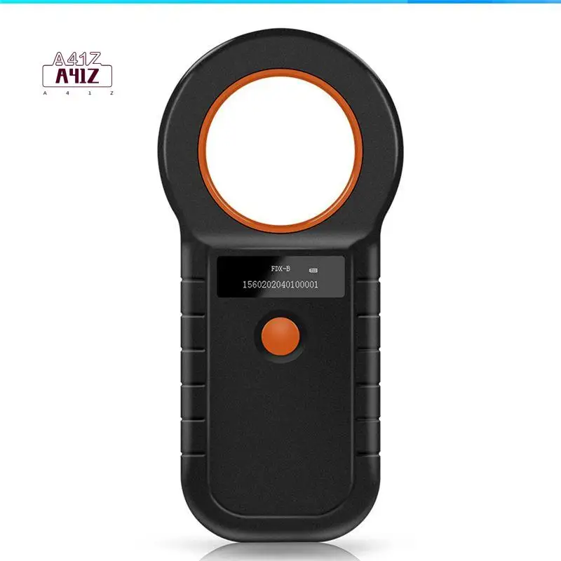 A41Z-Animal Tag Reader Pet Chip Reader Animal Chip Reader USB 134.2K Dual Frequency (Black)