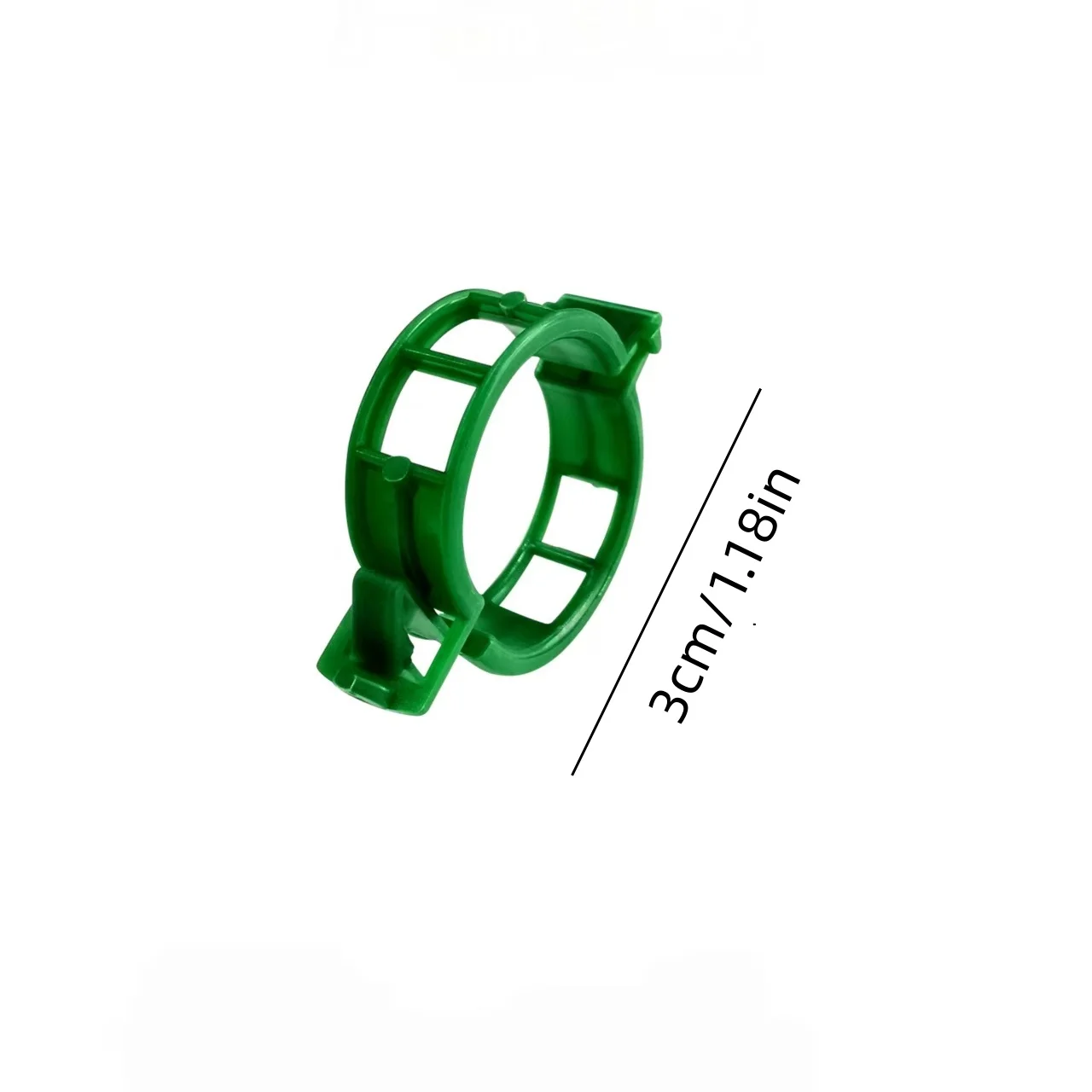 100/300 Pcs Plant Support Clips Fixture,Plastic Garden Vine Strapping Clip for Climbing Plants,Tomato,Grape,Plants Stalks Holder