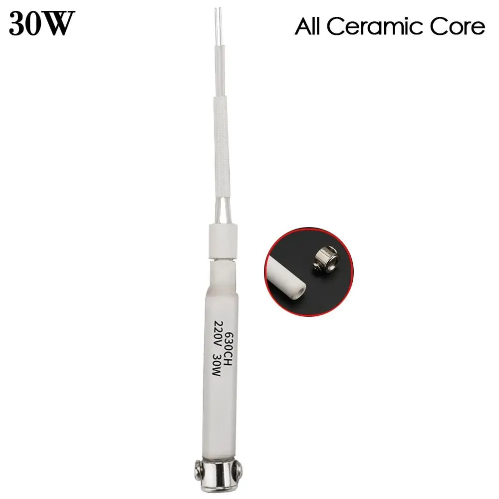 

High quality Weld Equipment 220V 30W40W60W Soldering Iron Core Heating Element Replacement Welding Tool All Ceramic Core