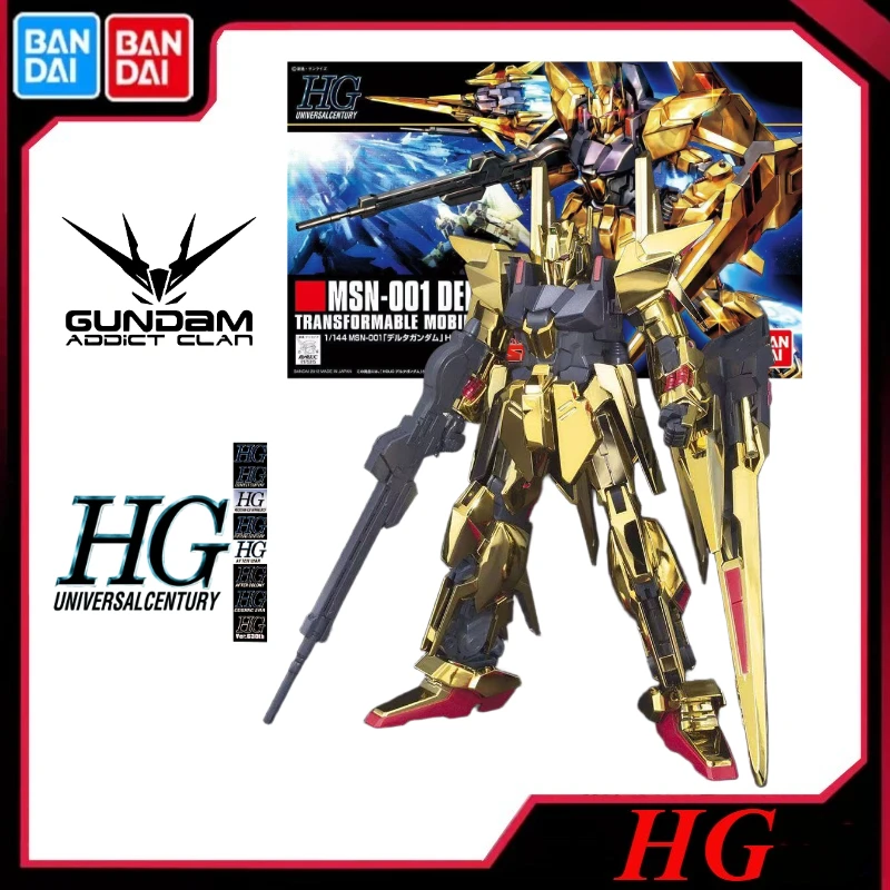 

In Stock Bandai Original HG HGUC 136 1/144 Delta Gundam Assembling Model Collection Holiday Gifts Ornaments Mecha Action Figures
