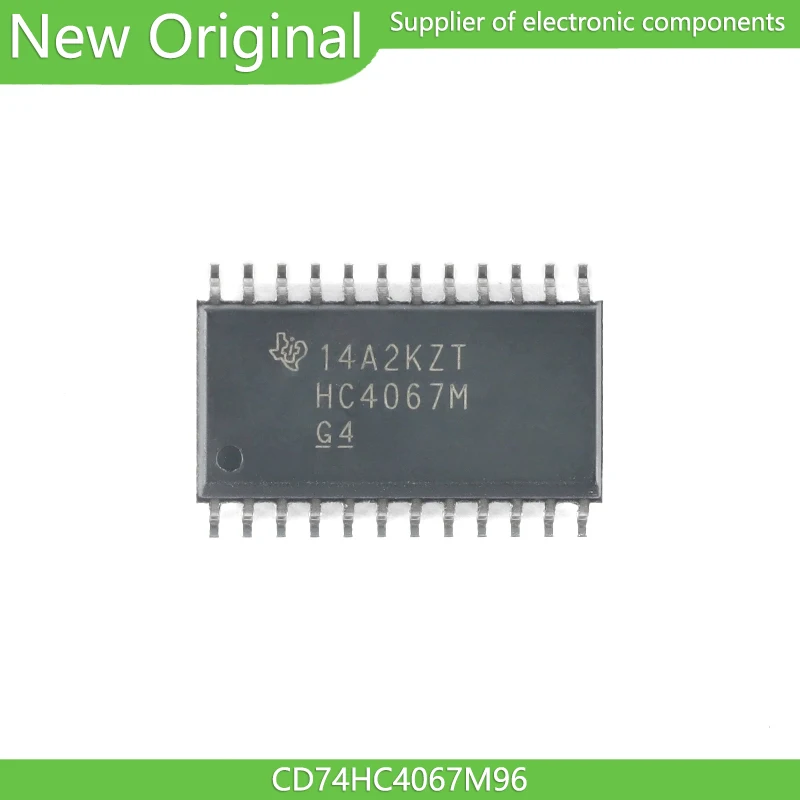 

(10PCS) CD74HC4067M96 HC4067M SOP24 Analog switch/multiplexer NEW Original Genuine Chip