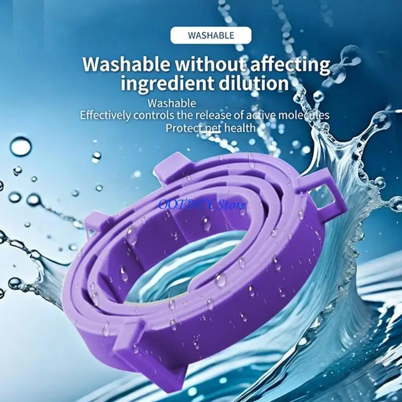 367A 4Pcs Soothing Pheromone Collar For Pet Stress Reduce Comfortable Dog Cats Calming Collar Neckband for Separation Anxiety