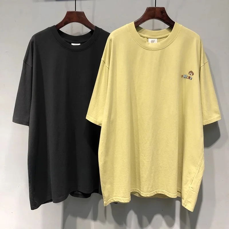 

plus Size 300 Pou Spring Summer New Cartoon Pattern Loose Mid-Length Lazy Sle ort Sve T-irt Women Commute Sle K...