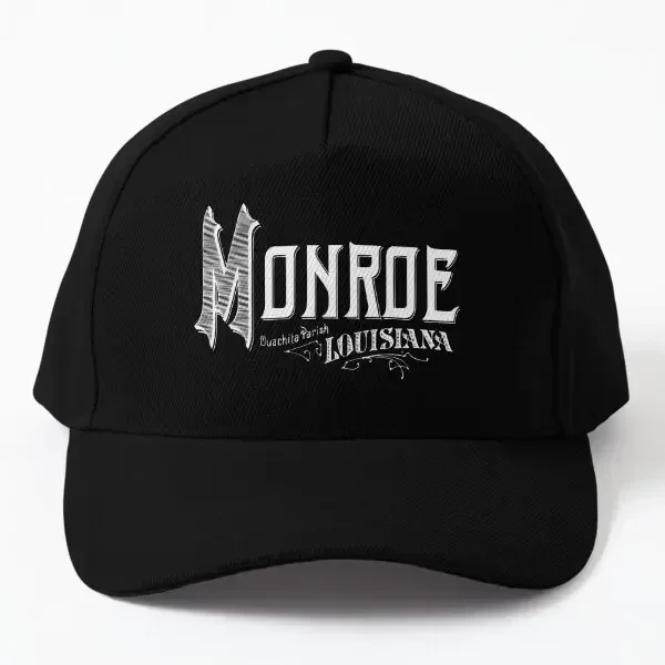 Vintage Monroe La  Baseball Cap Hat Casquette Summer Sun Women Snapback Outdoor Boys Mens Sport Hip Hop Bonnet  Casual Printed