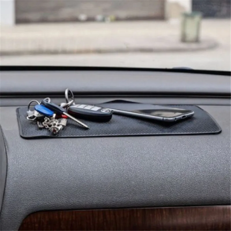 Car Storage Mat Cell Phone Anti-slip Storage Mat Car Anti-slip Mat Silicone Interior Dashboard Car Gadgets