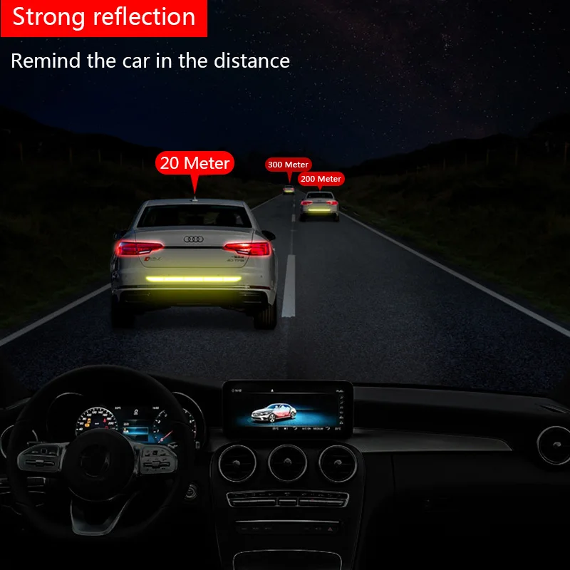 Car Reflective Sticker Warning For SEAT Ibiza Leon Toledo Arosa Arona Alhambra Exeo FR Supercopa Mii Altea Cordoba cupra - view 5
