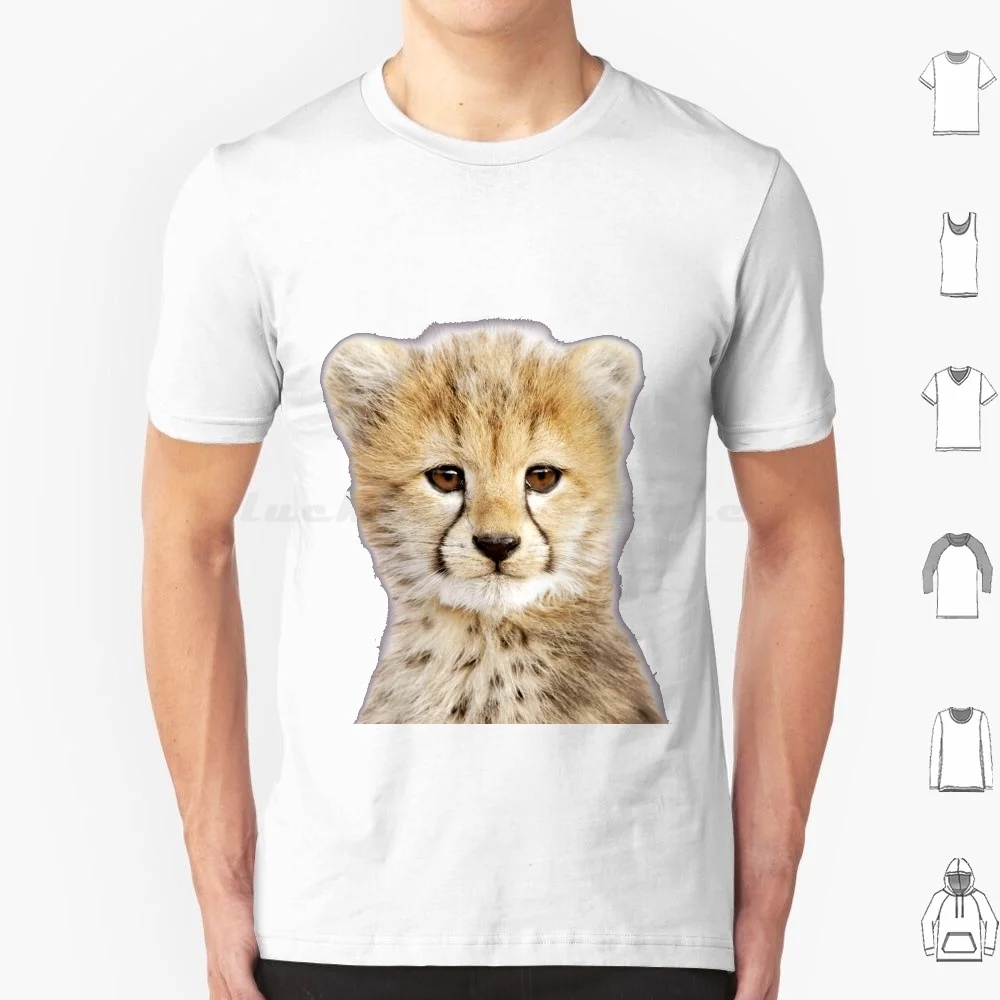 Baby Cheetah Art Print , By Art T Shirt Men Women Kids 6Xl Baby Cheetah Safari Animals Cub Cheetah Kids Nursery Baby Animals