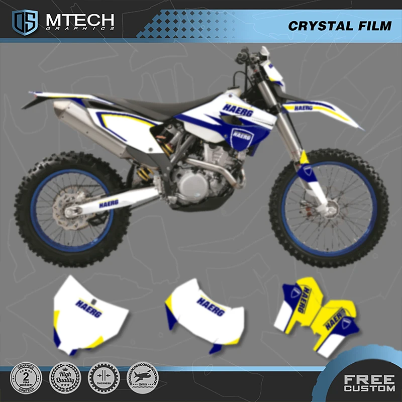 

Наборы графических наклеек для мотоциклов DSMTECH для HUSABERG TE 125 250 300/ FE 250 350 450 501 2013 2014 009