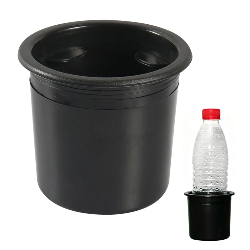 5Pcs Car Plastic Cup Holder Recessed Drop In Drink Can Holder Water Bottle Stand For RV Automobile Marine Boat Truck Table Sofa